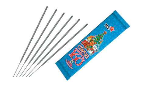  Бенгальские свечи 6 шт 160 мм в пакете  в Октябрьском